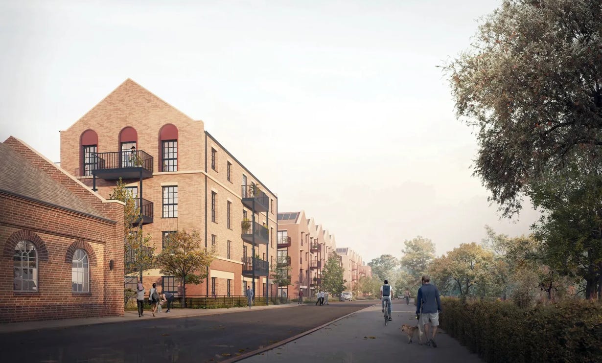 Cityscape showcasing modern and traditional building architecture in urban setting.